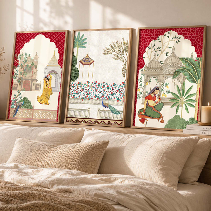 Traditional   Wall  Art  Paintings for Living Room - Wall Poster With frames