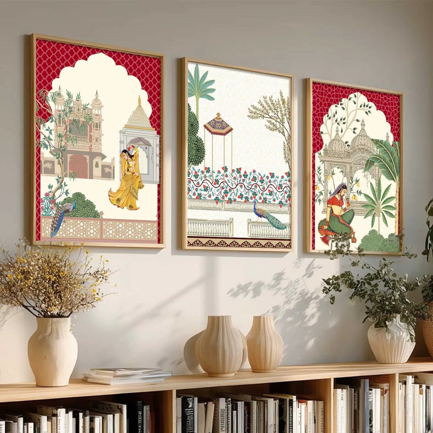 Traditional   Wall  Art  Paintings for Living Room - Wall Poster With frames
