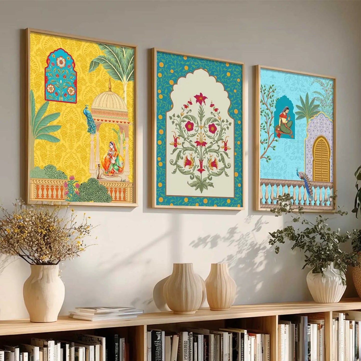 Traditional  Wall  Art Paintings for Living Room - Wall Poster With frames