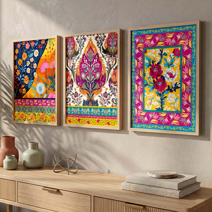 Traditional  Wall  Art  Paintings for Living Room - Wall Poster With frames