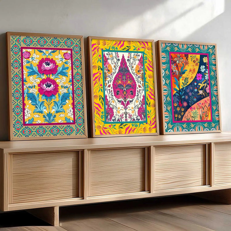 Traditional   Wall  Art  Paintings for Living Room - Wall Poster With frames