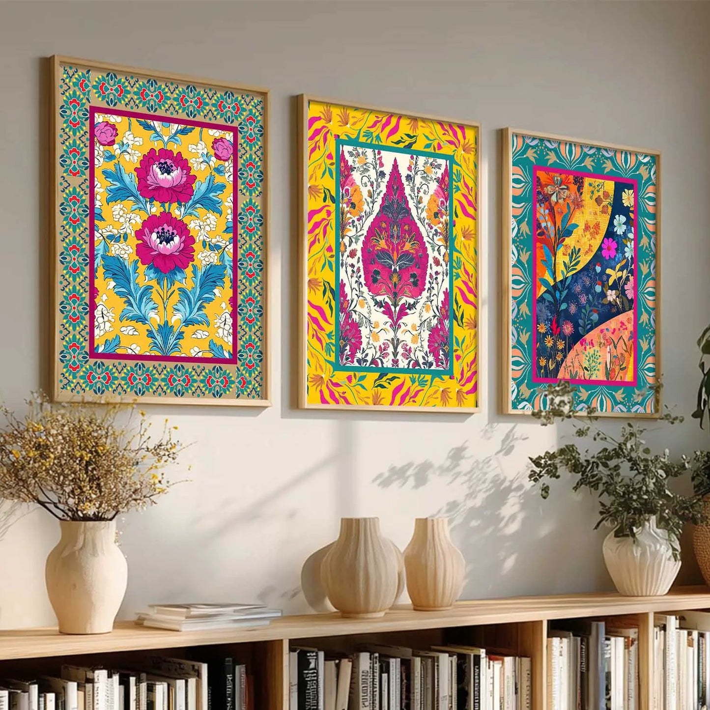 Traditional   Wall  Art  Paintings for Living Room - Wall Poster With frames