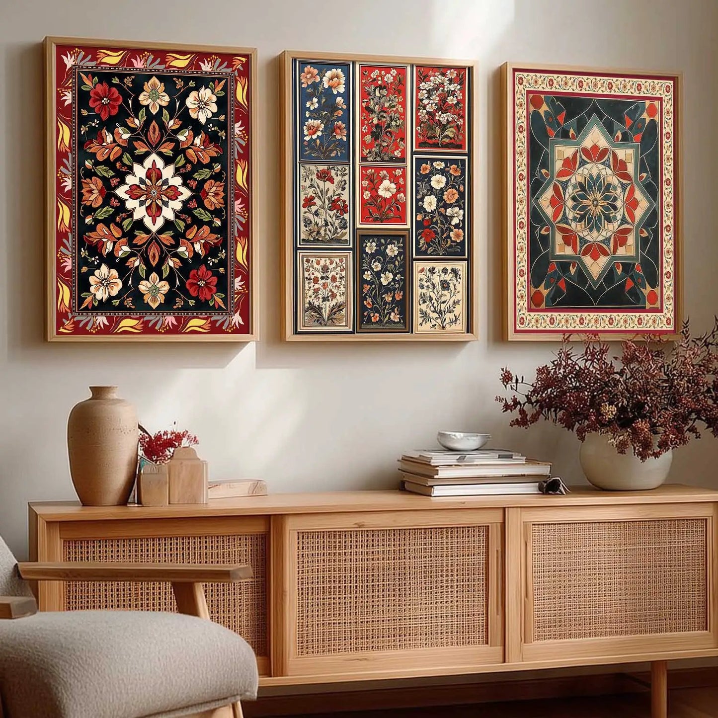 Traditional   Wall   Art  Paintings for Living Room - Wall Poster With frames