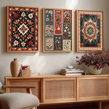 Traditional   Wall   Art  Paintings for Living Room - Wall Poster With frames