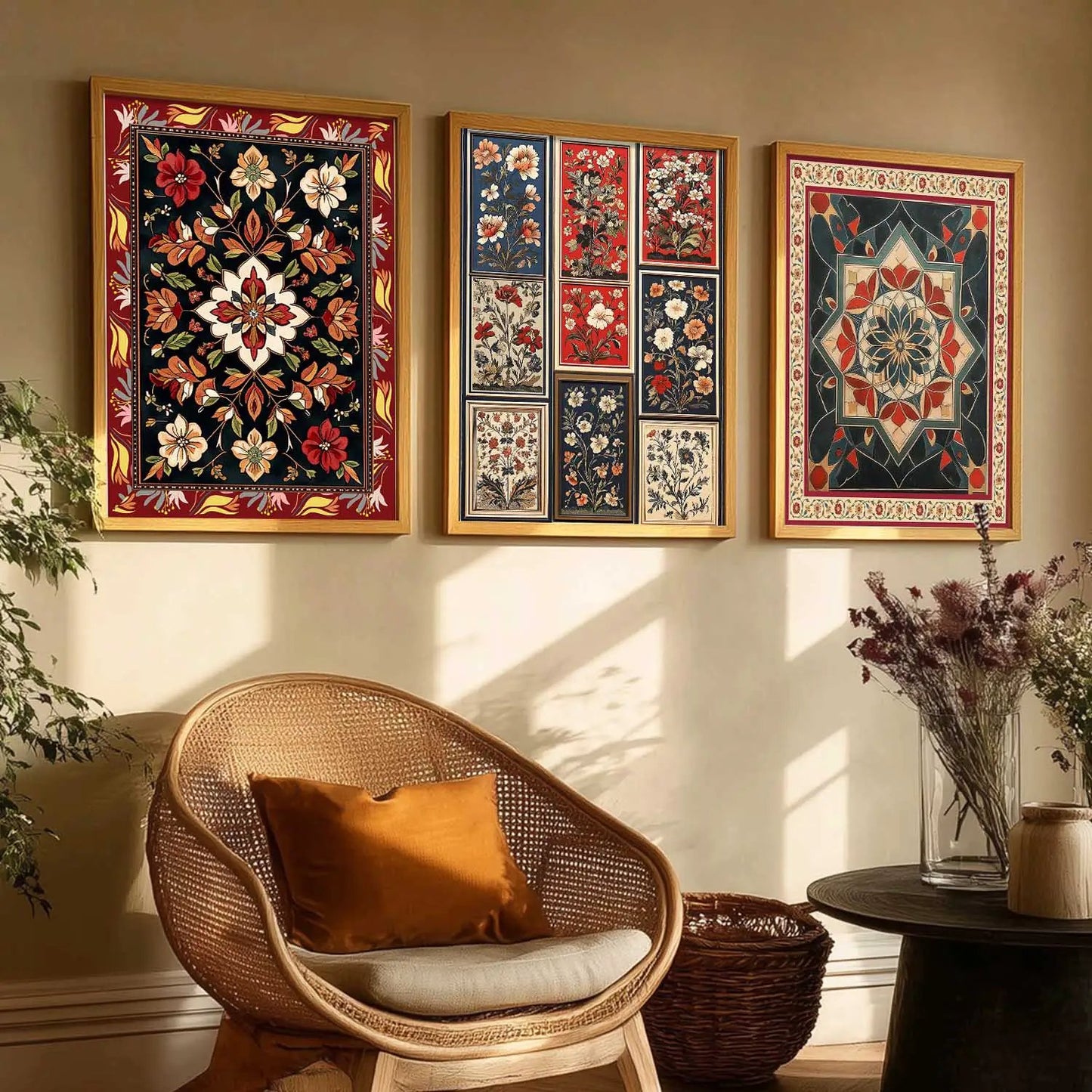 Traditional   Wall   Art  Paintings for Living Room - Wall Poster With frames