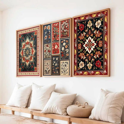 Traditional   Wall   Art  Paintings for Living Room - Wall Poster With frames