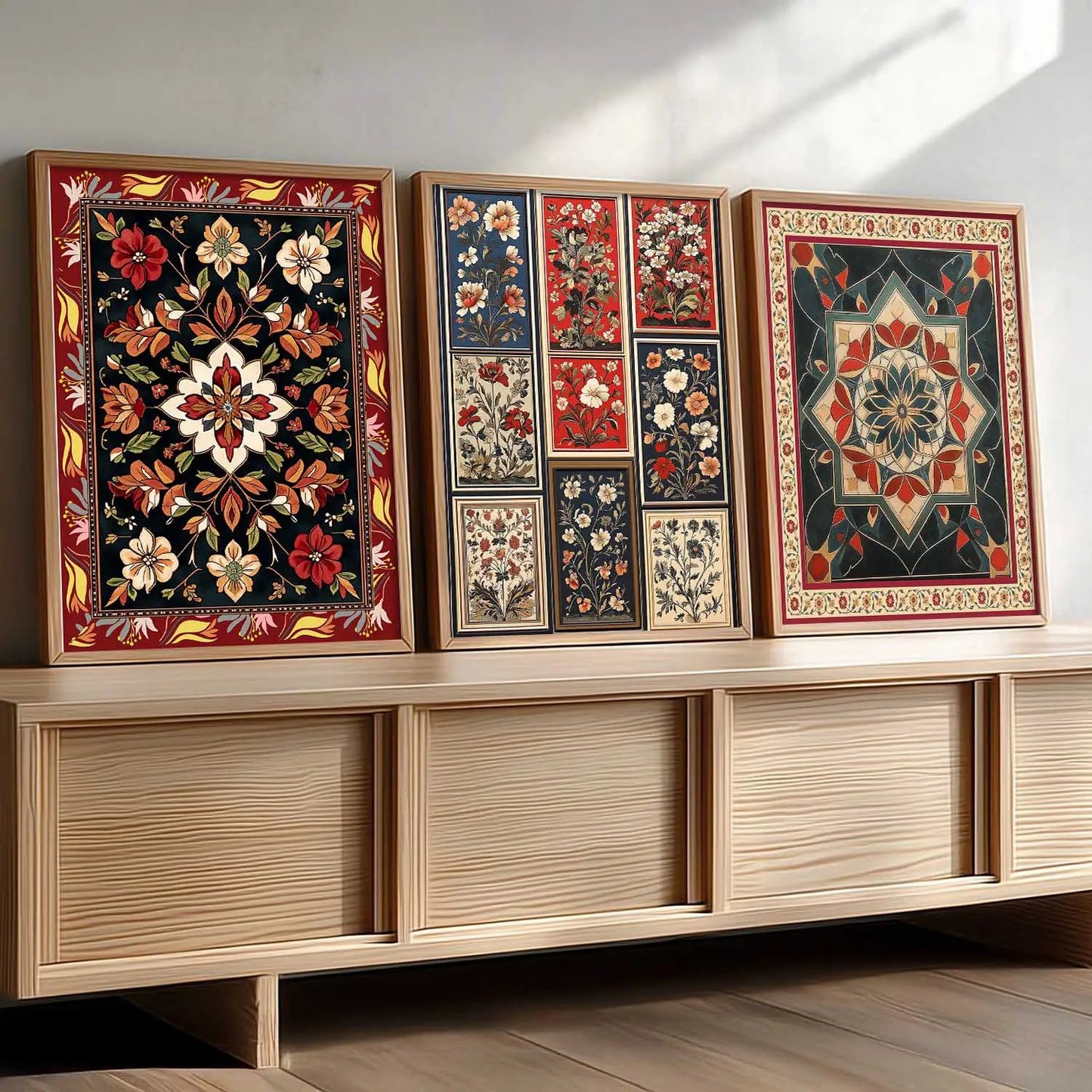 Traditional   Wall   Art  Paintings for Living Room - Wall Poster With frames