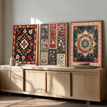 Traditional   Wall   Art  Paintings for Living Room - Wall Poster With frames
