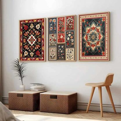 Traditional   Wall   Art  Paintings for Living Room - Wall Poster With frames