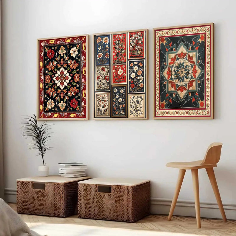 Traditional   Wall   Art  Paintings for Living Room - Wall Poster With frames