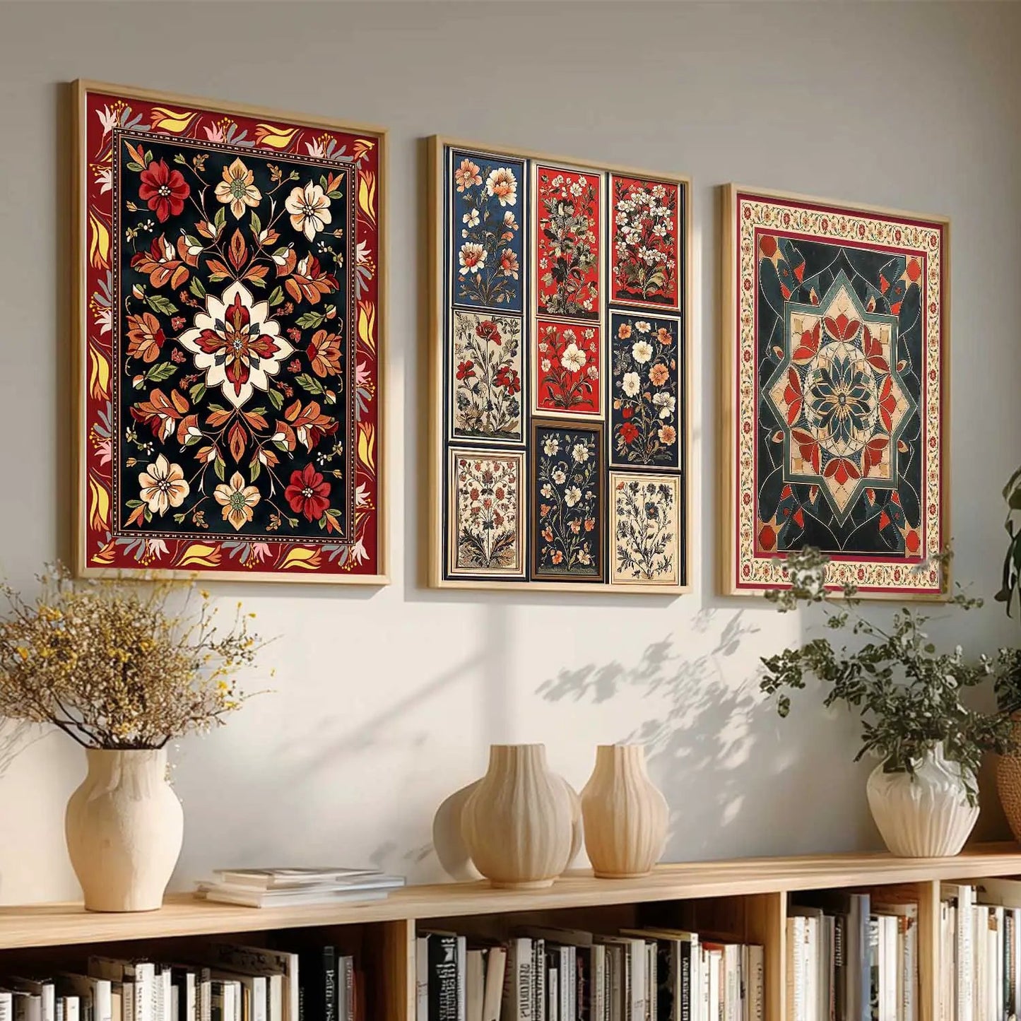 Traditional   Wall   Art  Paintings for Living Room - Wall Poster With frames