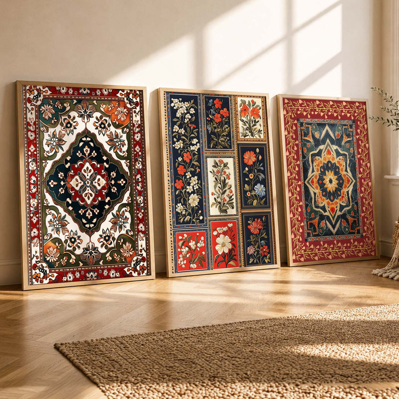 Traditional  Wall   Art  Paintings for Living Room - Wall Poster With frames