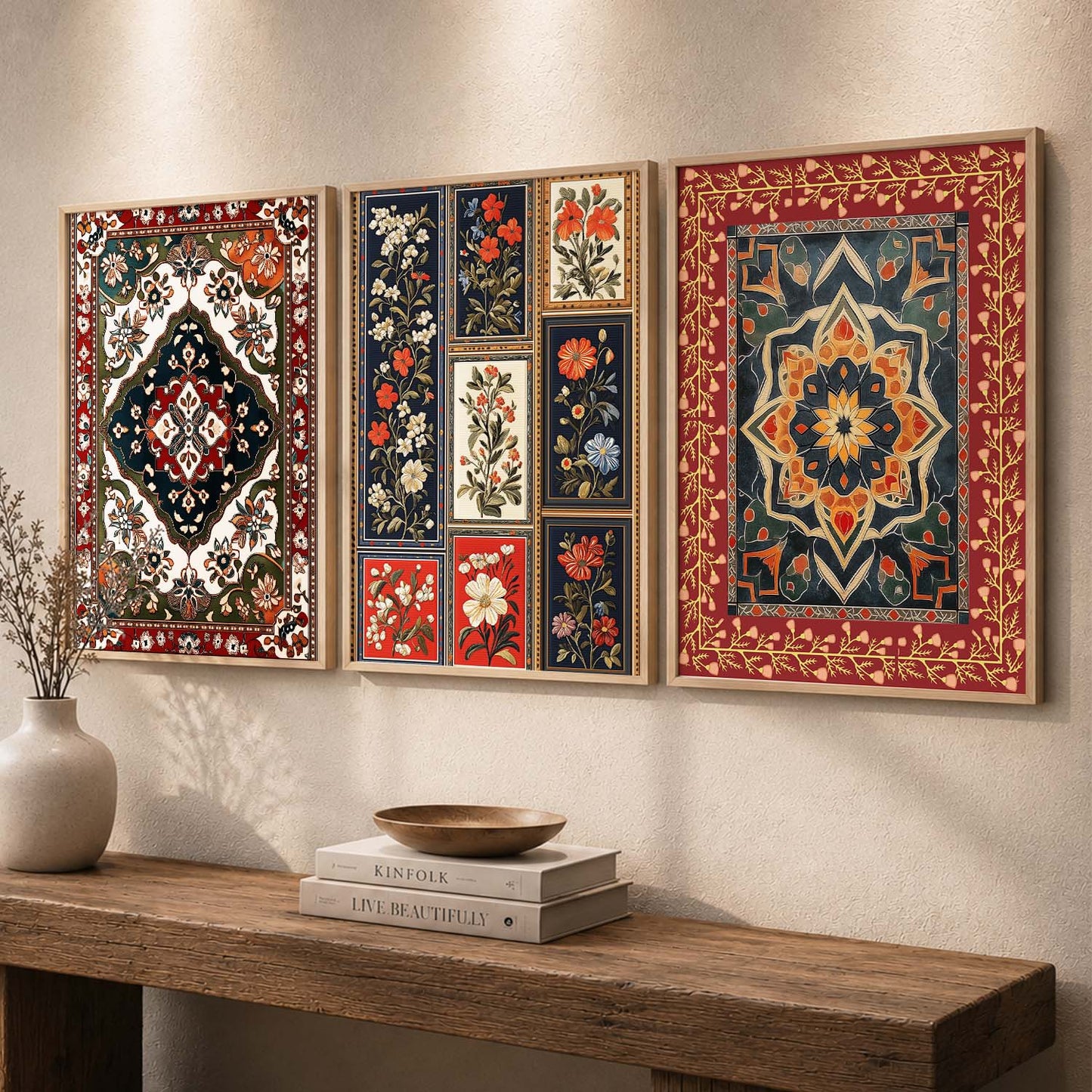 Traditional  Wall   Art  Paintings for Living Room - Wall Poster With frames