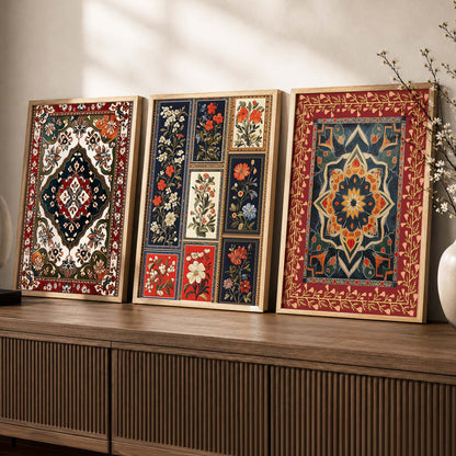 Traditional  Wall   Art  Paintings for Living Room - Wall Poster With frames