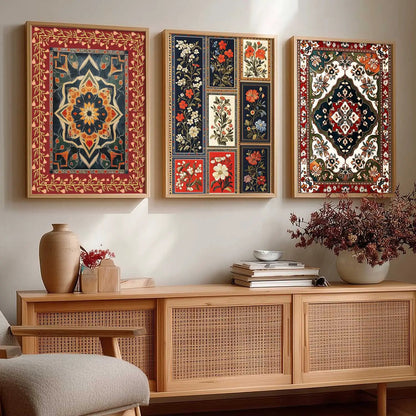 Traditional  Wall   Art  Paintings for Living Room - Wall Poster With frames