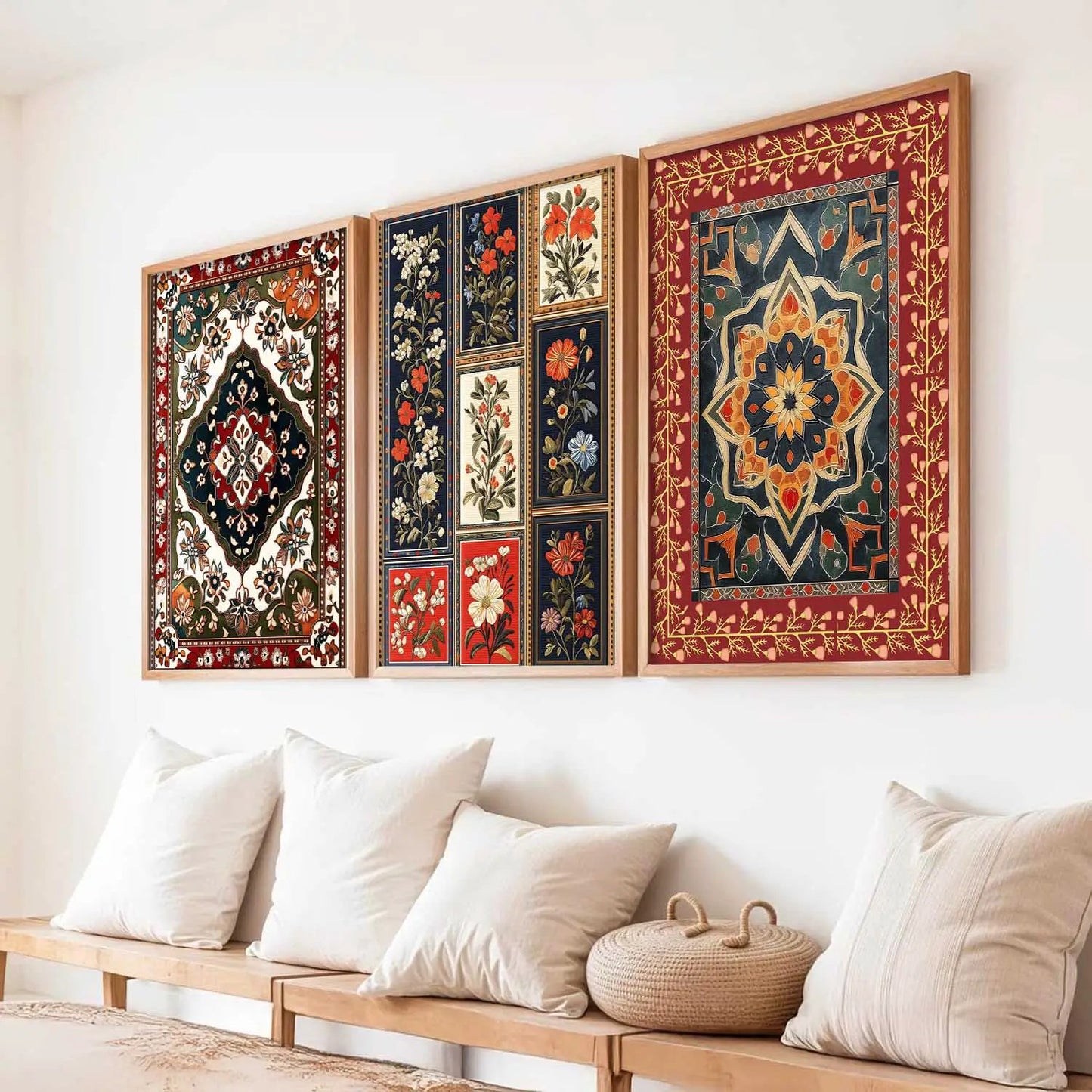Traditional  Wall   Art  Paintings for Living Room - Wall Poster With frames