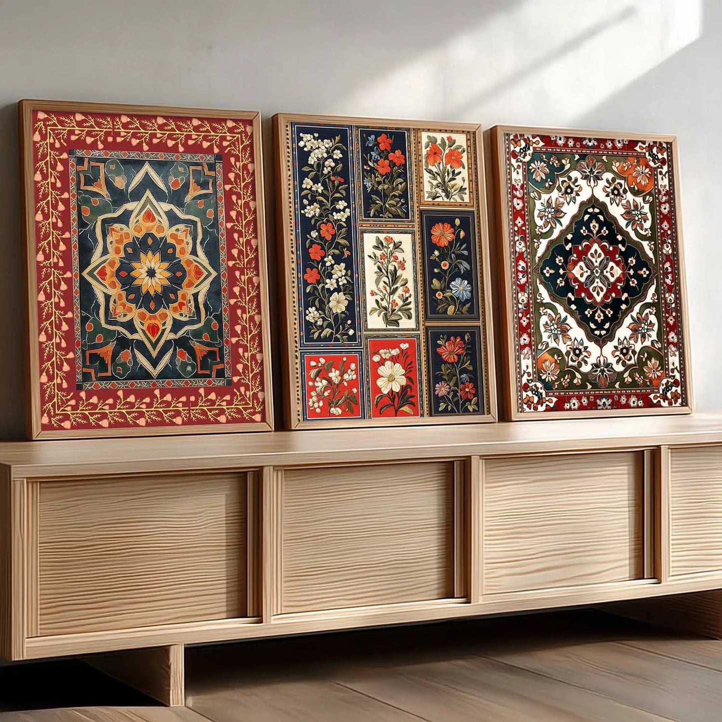 Traditional  Wall   Art  Paintings for Living Room - Wall Poster With frames