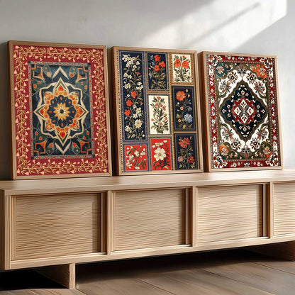 Traditional  Wall   Art  Paintings for Living Room - Wall Poster With frames