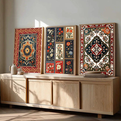 Traditional  Wall   Art  Paintings for Living Room - Wall Poster With frames