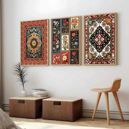 Traditional  Wall   Art  Paintings for Living Room - Wall Poster With frames