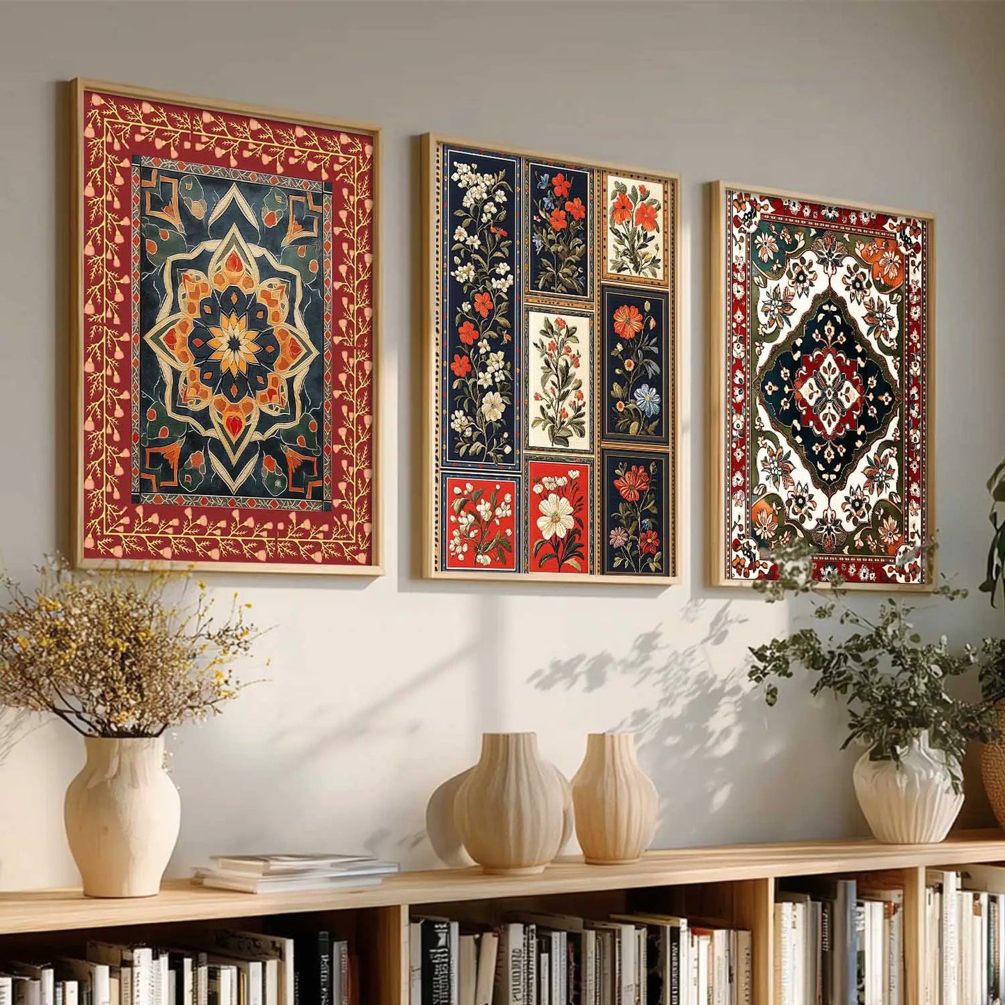 Traditional  Wall   Art  Paintings for Living Room - Wall Poster With frames