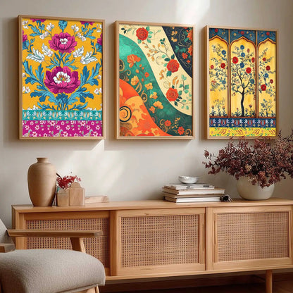 Traditional Wall Art Paintings for Living Room - Wall Poster With frames
