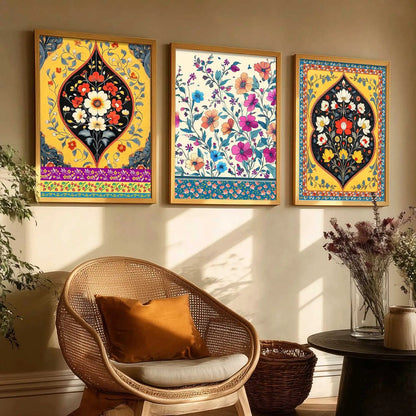 Traditional Wall  Art  Paintings for Living Room - Wall Poster With frames