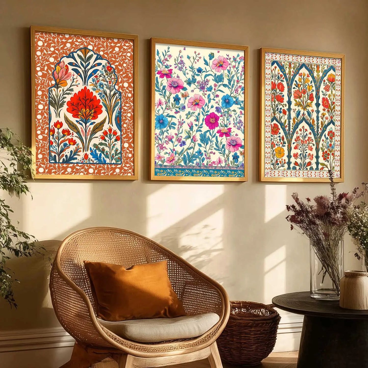 Traditional Wall  Art  Paintings for Living Room - Wall Poster With frames