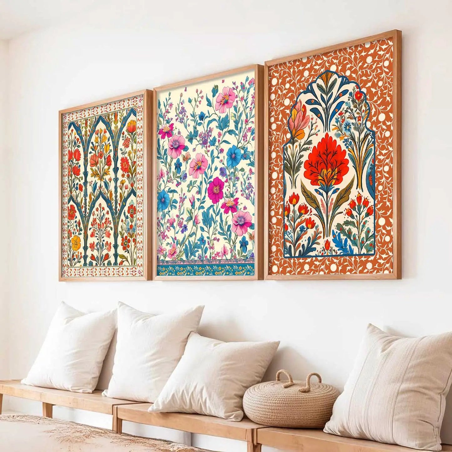 Traditional Wall  Art  Paintings for Living Room - Wall Poster With frames