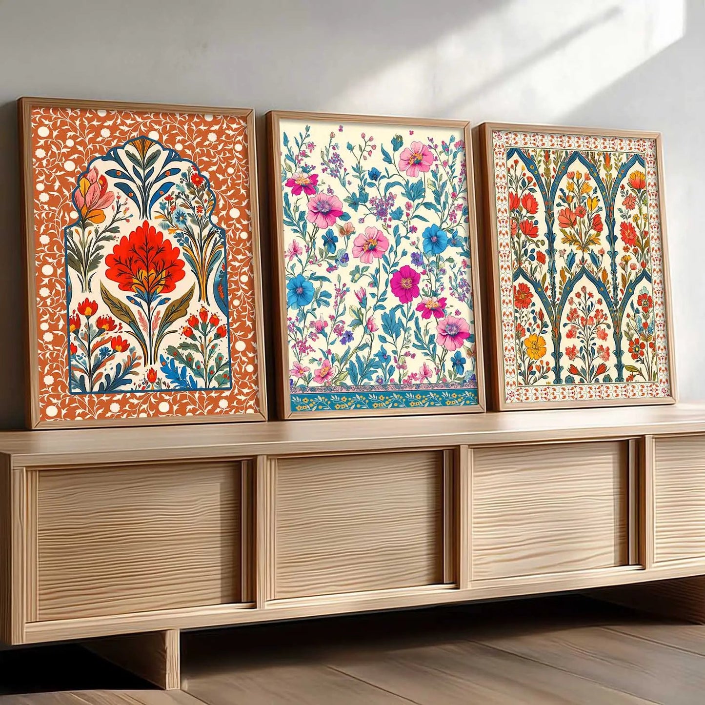 Traditional Wall  Art  Paintings for Living Room - Wall Poster With frames