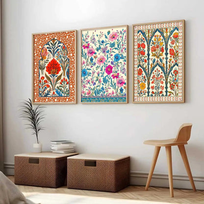 Traditional Wall  Art  Paintings for Living Room - Wall Poster With frames