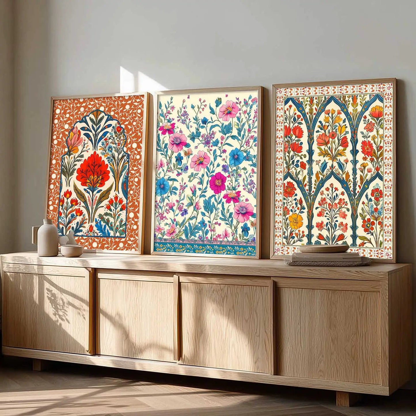 Traditional Wall  Art  Paintings for Living Room - Wall Poster With frames