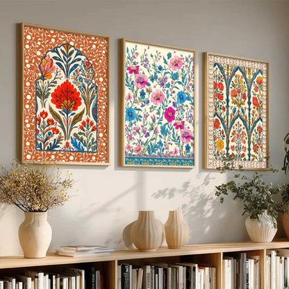 Traditional Wall  Art  Paintings for Living Room - Wall Poster With frames