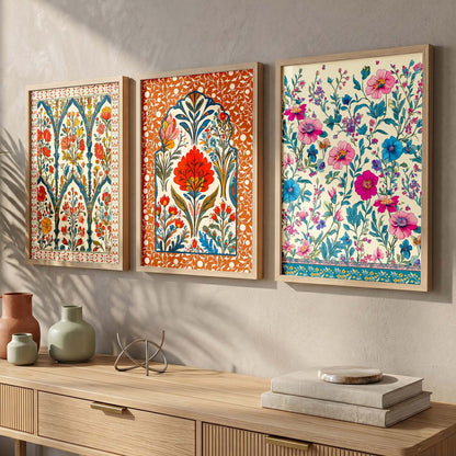Traditional Wall  Art  Paintings for Living Room - Wall Poster With frames