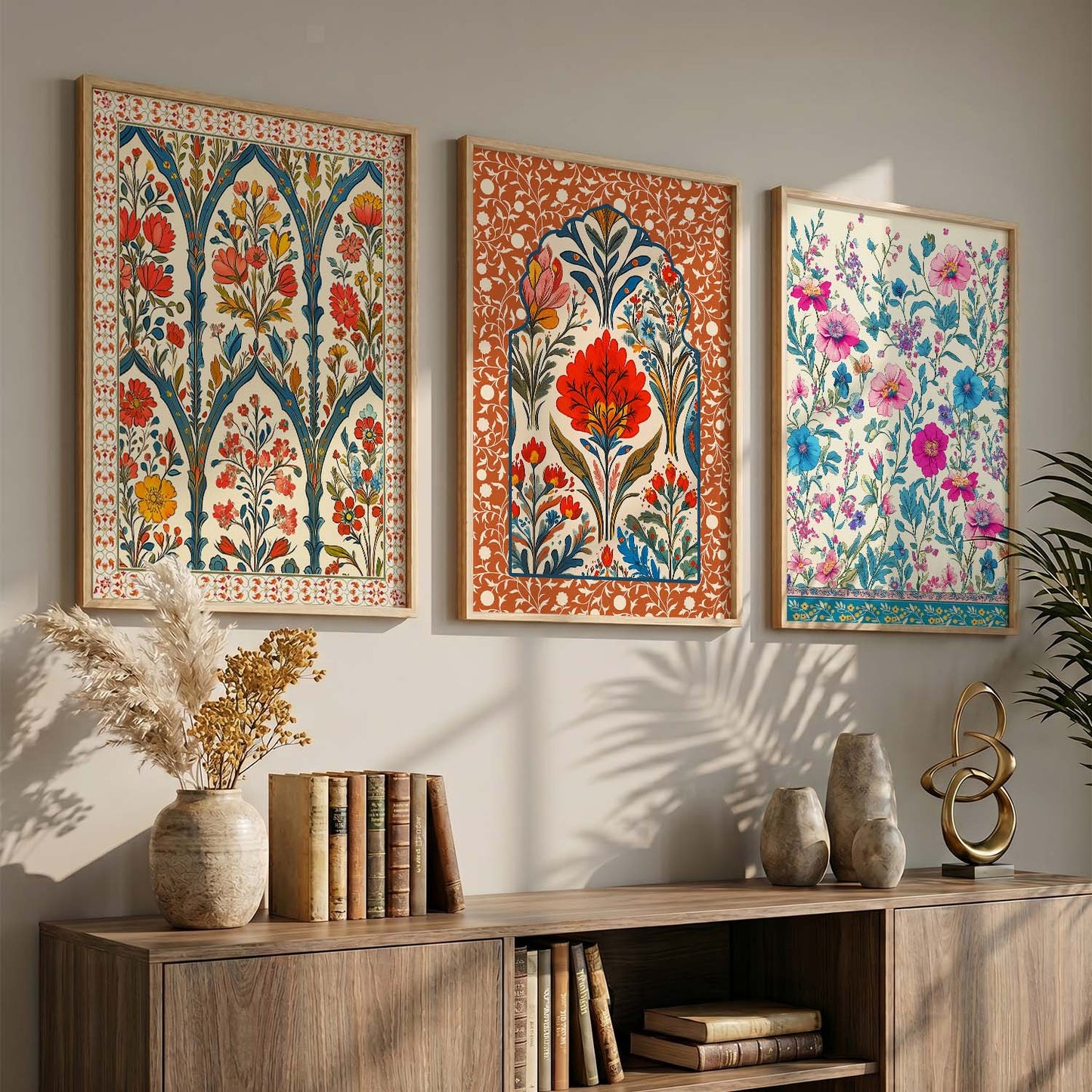 Traditional Wall  Art  Paintings for Living Room - Wall Poster With frames