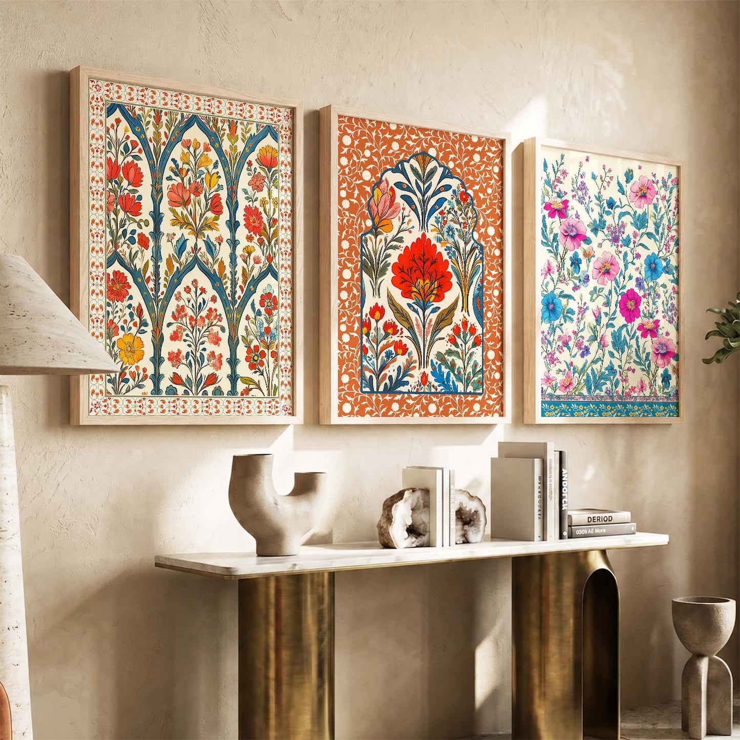 Traditional Wall  Art  Paintings for Living Room - Wall Poster With frames