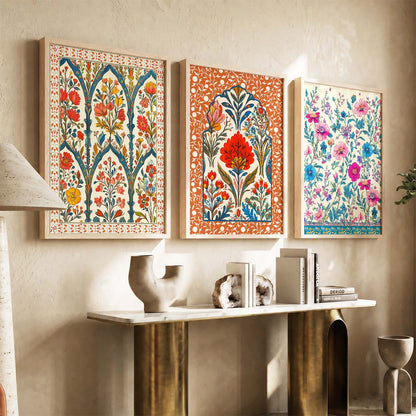 Traditional Wall  Art  Paintings for Living Room - Wall Poster With frames