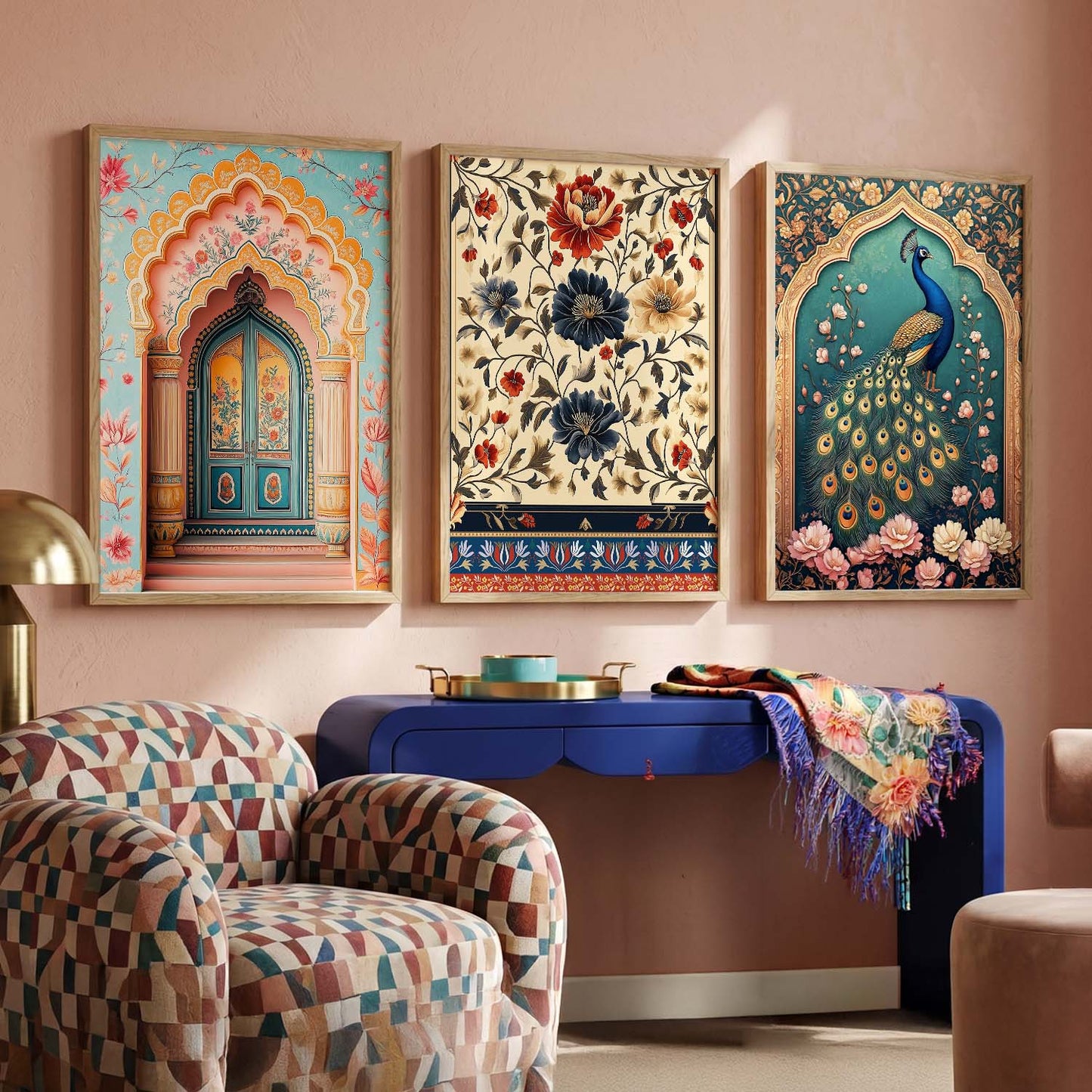 Traditional Wall Art Paintings for Living Room - Wall Poster With frames