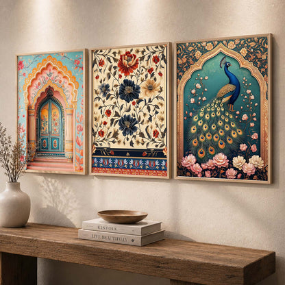 Traditional Wall Art Paintings for Living Room - Wall Poster With frames