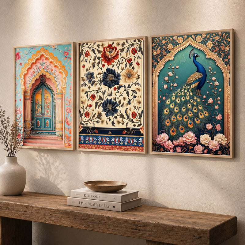 Traditional Wall Art Paintings for Living Room - Wall Poster With frames