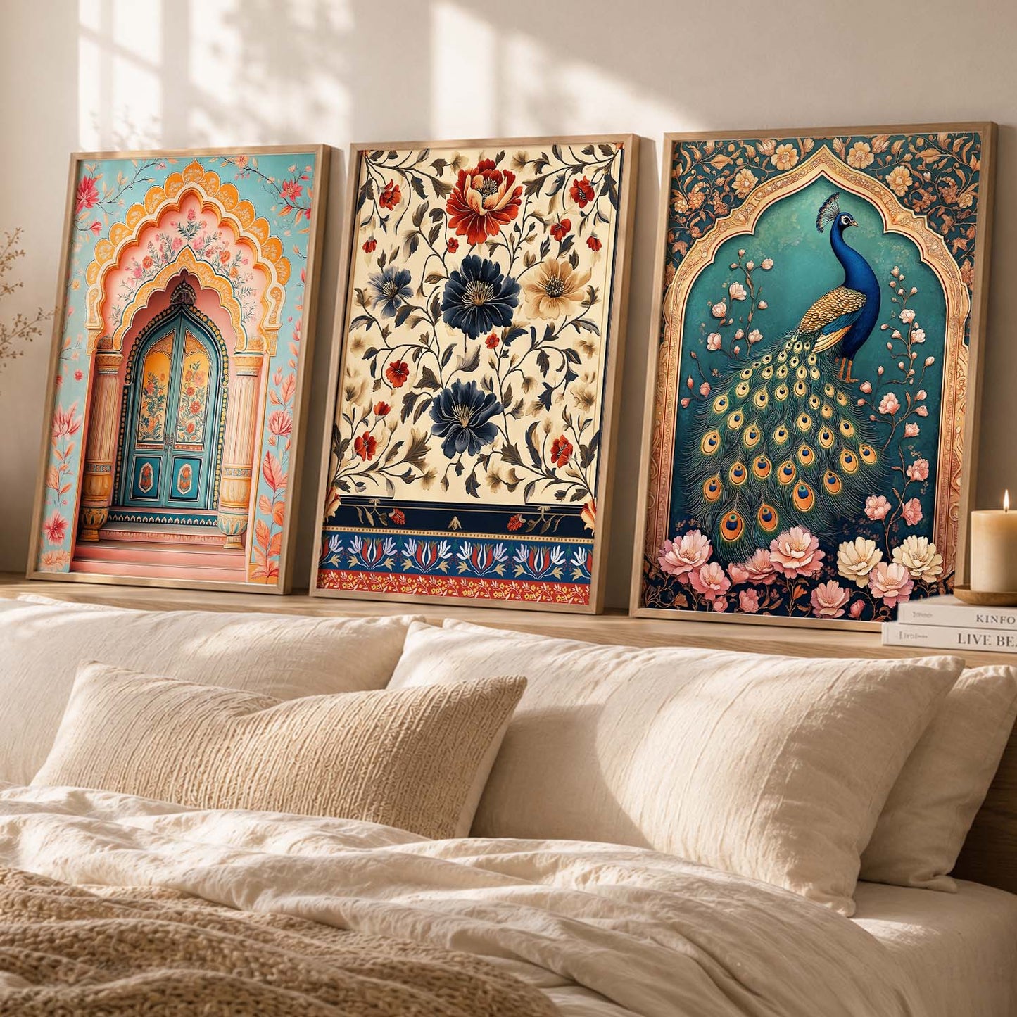 Traditional Wall Art Paintings for Living Room - Wall Poster With frames