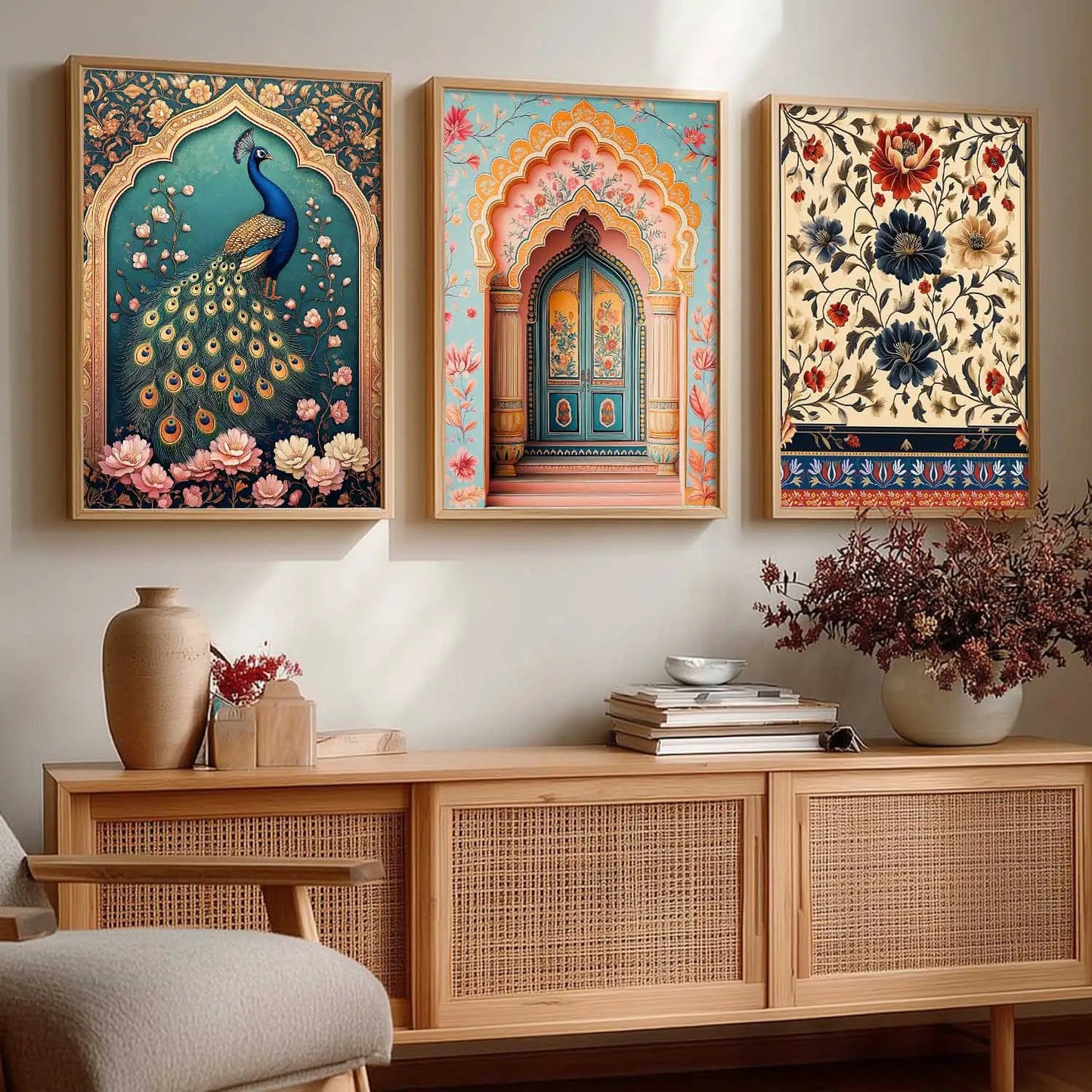 Traditional Wall Art Paintings for Living Room - Wall Poster With frames