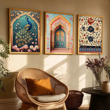 Traditional Wall Art Paintings for Living Room - Wall Poster With frames