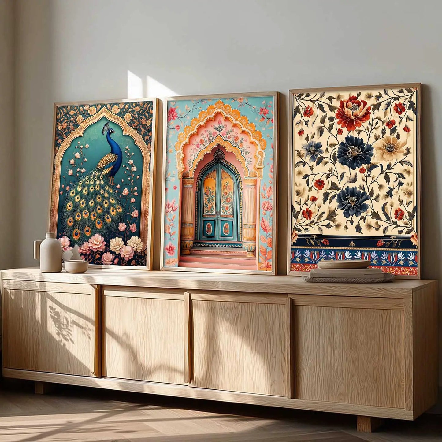 Traditional Wall Art Paintings for Living Room - Wall Poster With frames