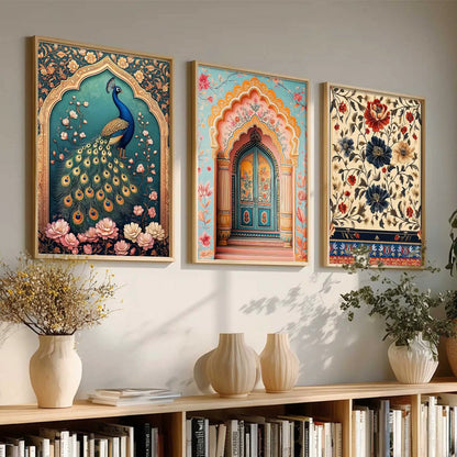 Traditional Wall Art Paintings for Living Room - Wall Poster With frames