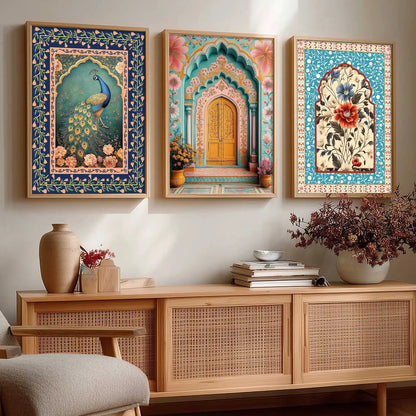 Traditional Wall Art Paintings for Living Room - Wall Poster With frames
