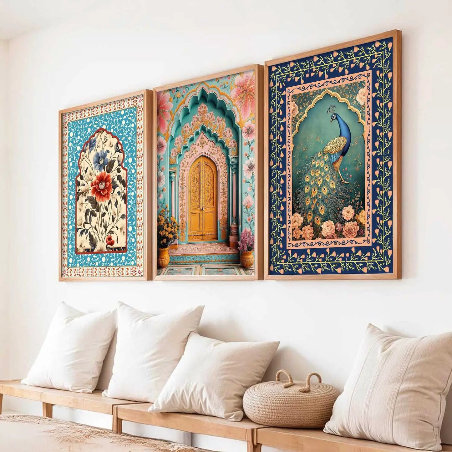 Traditional Wall Art Paintings for Living Room - Wall Poster With frames