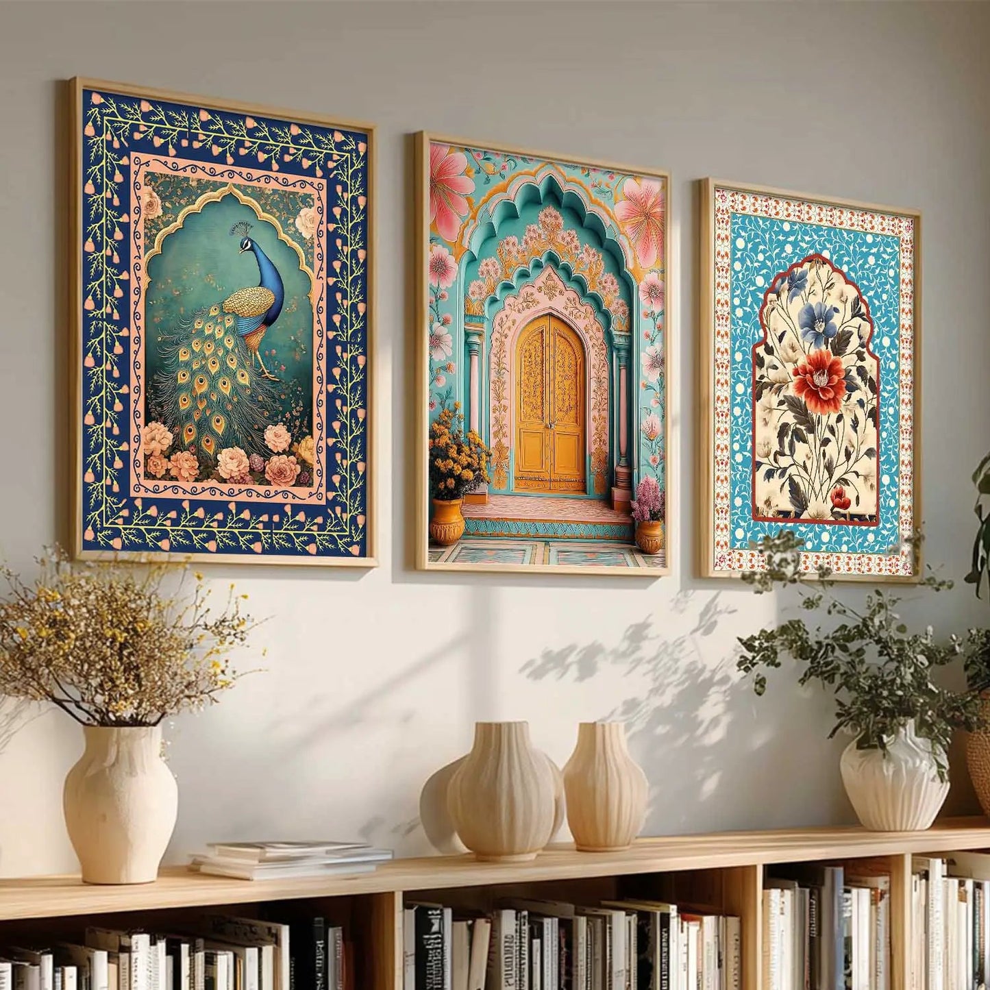 Traditional Wall Art Paintings for Living Room - Wall Poster With frames