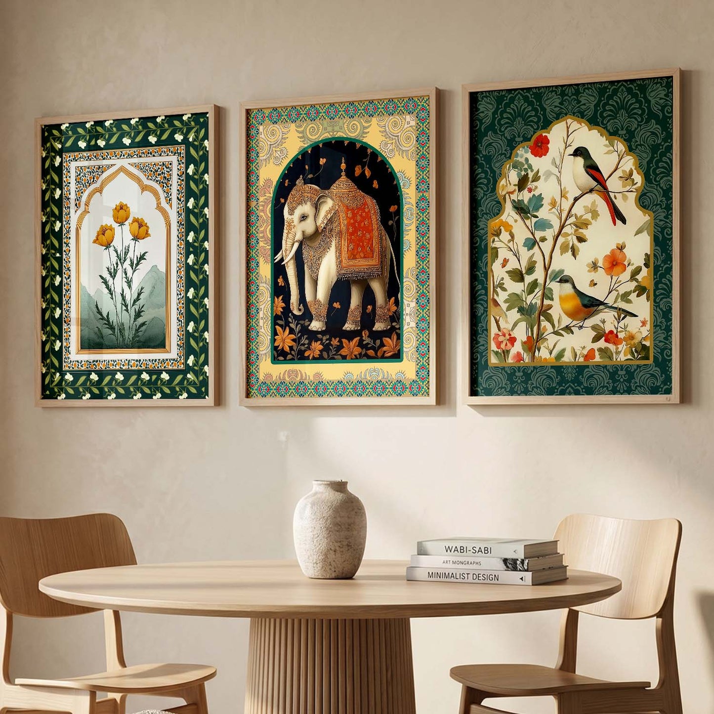 Traditional   Wall  Art  Paintings for Living Room - Wall Poster With frames
