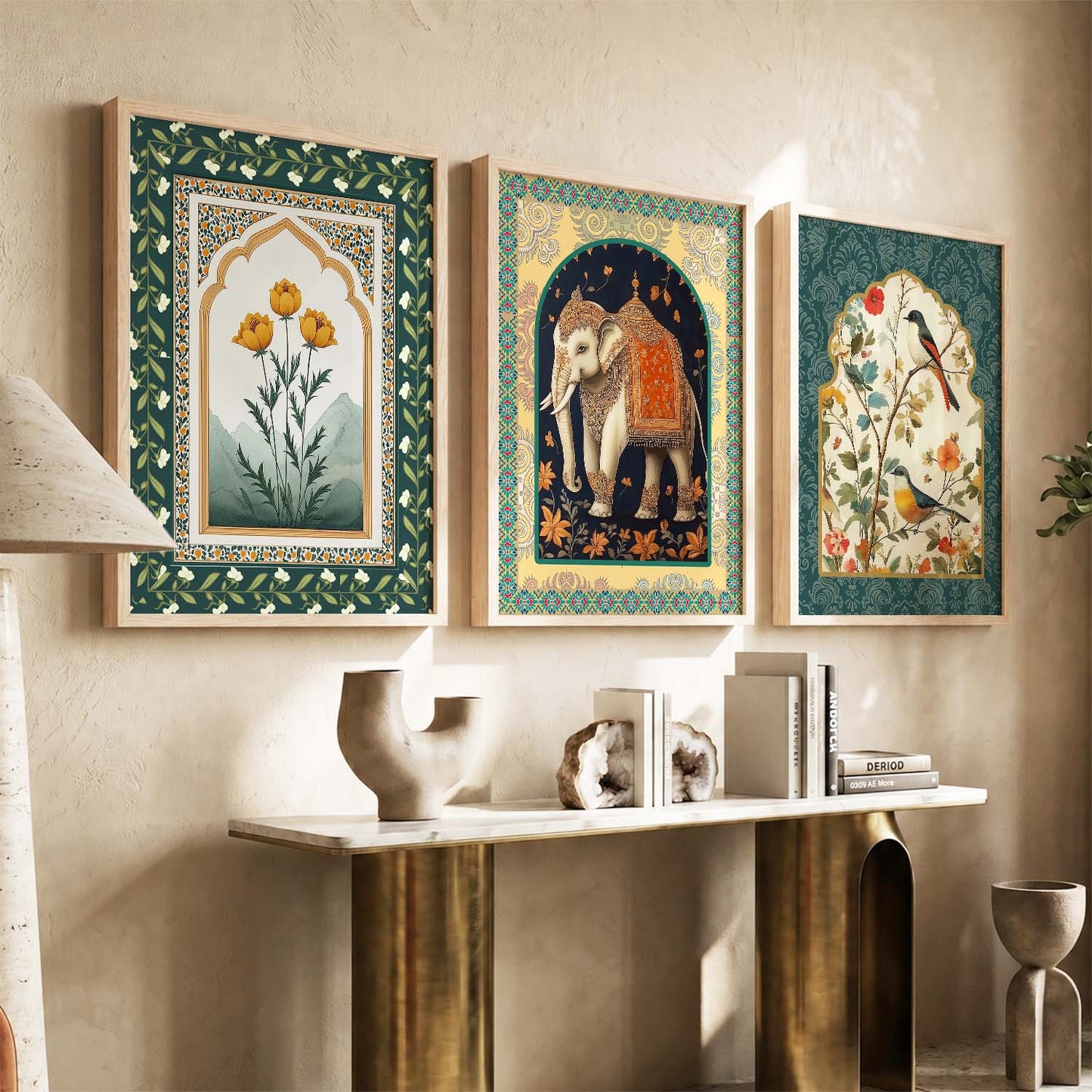 Traditional   Wall  Art  Paintings for Living Room - Wall Poster With frames